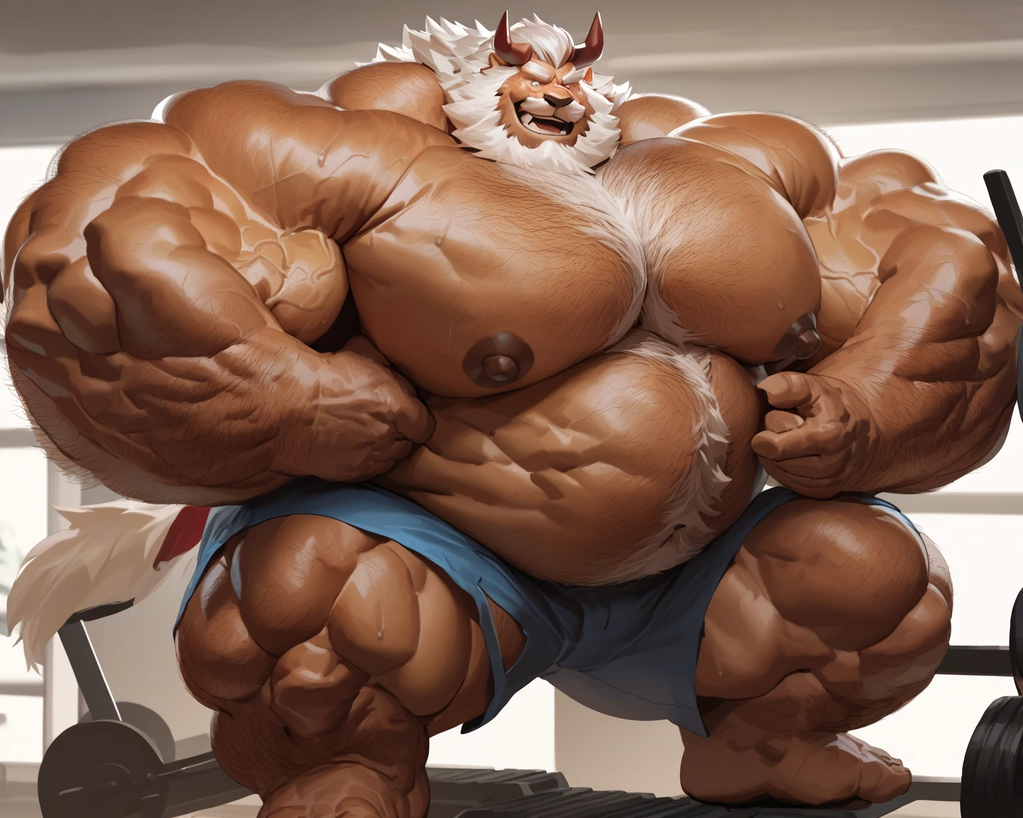 lindong, zoroj, day, summer. a huge muscular furry chief bogo, macro shot over a planet, macro bigger than earth, earth, gigantic, hyper detailed, copious amounts of viscous fluids, hyper penis and big balls, amount of cum, sperm, erection, cum, up penis, hard penis, photorealistic, dark fantasy , cinematic lighting, 8k, hyper detailed, macro, cinematic lighting, 8k, photorealistic, award winning digital art