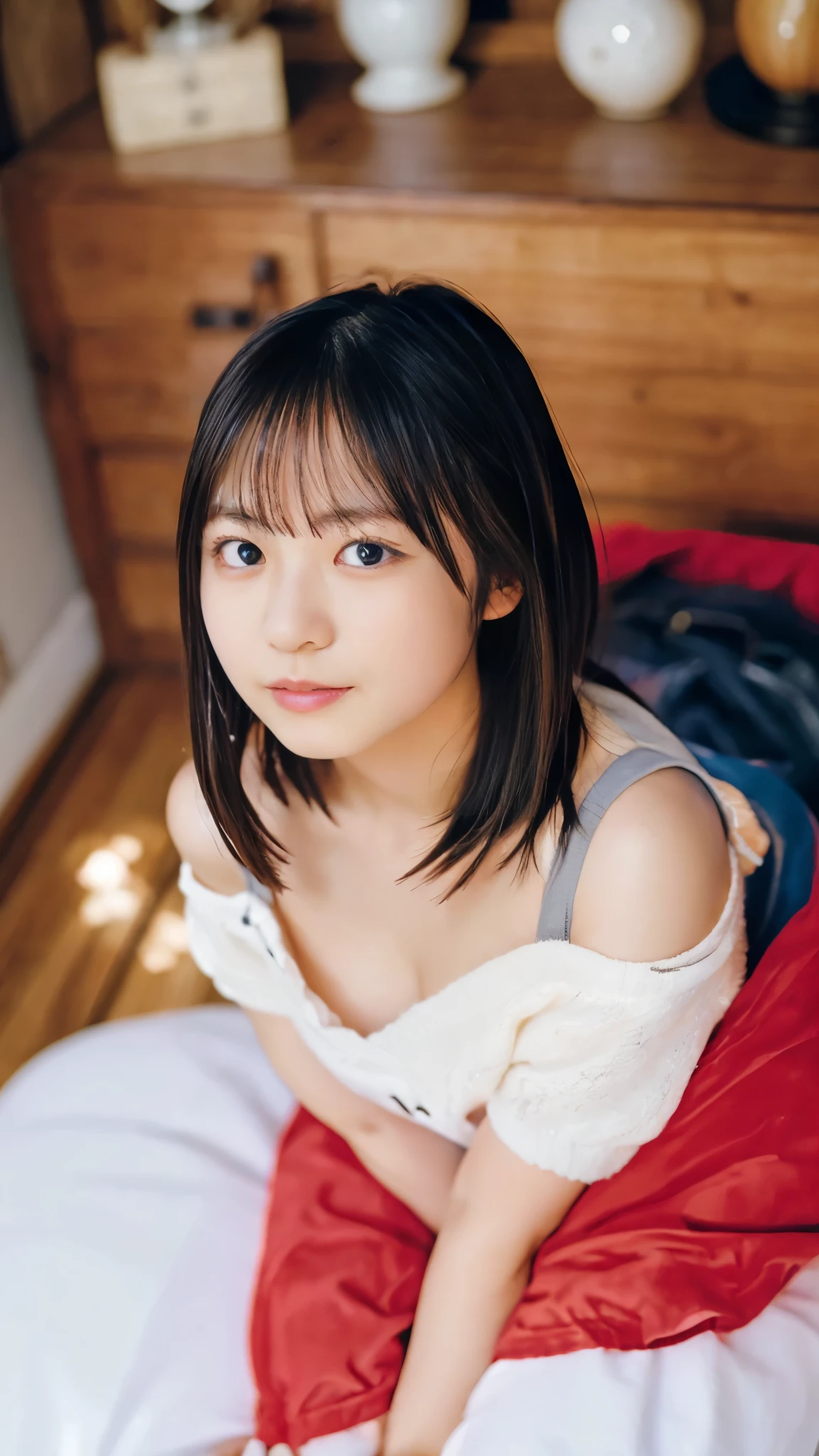 (8k、RAW Photos、Best image quality、masterpiece:1.2)、(Genuine、Photo Genuine:1.37)、Very detailed、Ultra-high resolution、girl、1 person、Eyes that watch the viewer、Beautiful face in every detail、LOL顔、narrow、 (Narrow waist) :1.3)、(((極上のLOL顔)))、(((最高のLOL顔)))、(((はじけるLOL顔)))、(((Perfect.(LOL))))、
(((Short Bob)))、Thick and beautiful skin、Skin Texture、Flowing Hair、Professional Writing、The human body as a whole、College girlの、College girl、School Area、Tokyo、Cityscape、Bob Hair、happy LOL顔、 LOL顔、No makeup、、A little chubby、E cup breasts、Five fingers, perfect in every detail、
(Highest quality, 8k, 32K, masterpiece, Ultra-high resolution:1.2), Highest quality, masterpiece, Ultra-high resolution, (realistic:1.4), RAW Photos, 1 person girl, Japanese, cute、One girl, ((Fisheye Lens, Self snap)), Wind, Dirty Hair, ,Beautiful woman with LOL顔、、Ultra HD、Japanese、Women around 20 years old、Brown Hair、LOL顔、((白い歯でLOLう))、
Full body photography、Frolic with cats、Excited、Very detailed顔、Attention to detail、double eyelid、Chest to chest、Sharp focus:1.2、Beautiful woman:1.4、Light brown hair、Highest quality、masterpiece、Ultra-high resolution、(photorealism:1.4)、Lots of details、プロフェッショナルなLOL顔、
Autumn clothes、Casual Coordination、Sports brand clothing、
Lying down、Sleeping on the sofa、Looking at this、I'm crawling on my stomach、Looking sleepy、Lying down、Arms folded and chin resting on arms、Prone、The bra cord is visible.、