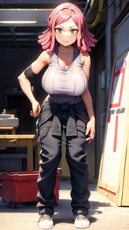 Prison School, Meiko SHIRAKI (Charakter) realistic version, wearing a provocative outfit, long platinum hair tied in a ponytail, tall, slender, flat stomach, orange blouse, slightly plump face, mature sadomasochistic woman&#39;s face, sadomasochistic look, long loose fringe, glasses, open sexy blouse, provocative take off, huge and voluminous breasts, heavy and sweaty, sweaty face, (short schoolgirl orange plaid skirt), sensuality and elegance, pose for photo, sweaty body, prison cell, cotton blouse open teacher, super realistic and detailed, prison saddle, prison bathroom, whip, panting, perverted woman, very perverted look, handcuffs, club, chair, provocative sexy poses, shapely legs, black gloves, sadomasochistic woman, Full HD, best quality, a masterpiece, professional lighting, realistic style