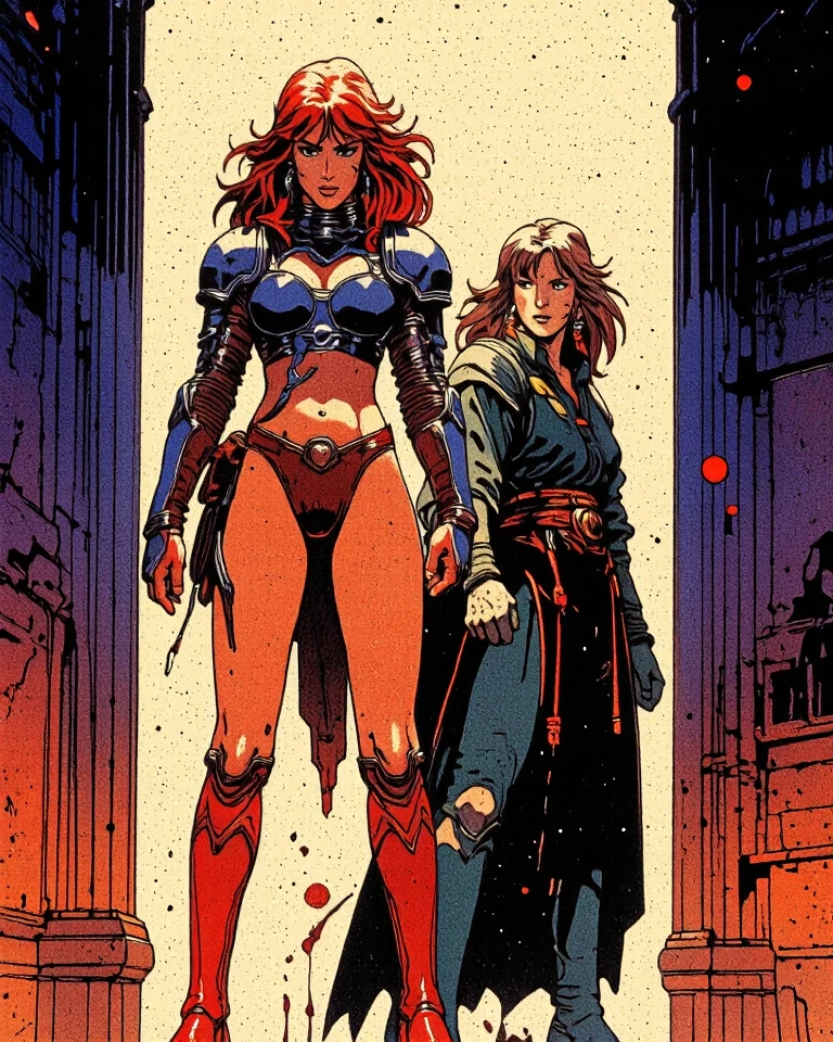 PBOldRifRPGStyle a sexy female in combat