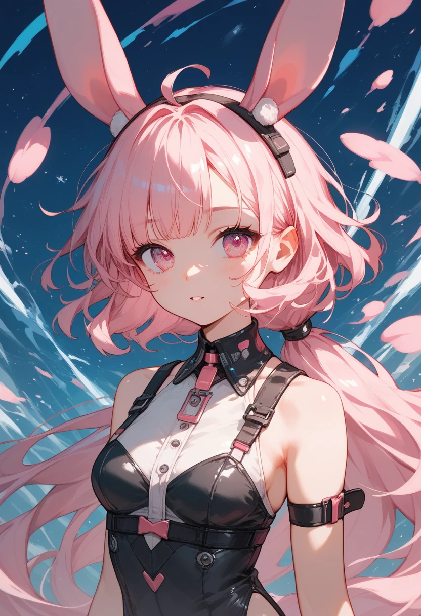 (Masterpiece, Top Quality, Best Quality, Official Art, Beauty and Aesthetics: 1.2), (1 Beautiful Slave: 1.3), (Slave Collar: 1.3) (Long Pink Hair, Ponytail) (Kneeling,: 1.2) (Bikini: 1.3), Square Background, Marble, Face Close-up, Face Close-up