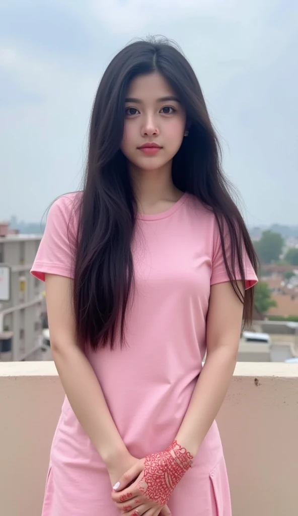 fair, brown eyes, thin, wearing pink t-shirt and mini skirt Alia Bhatt Jessie and yours? Beautiful young girl 