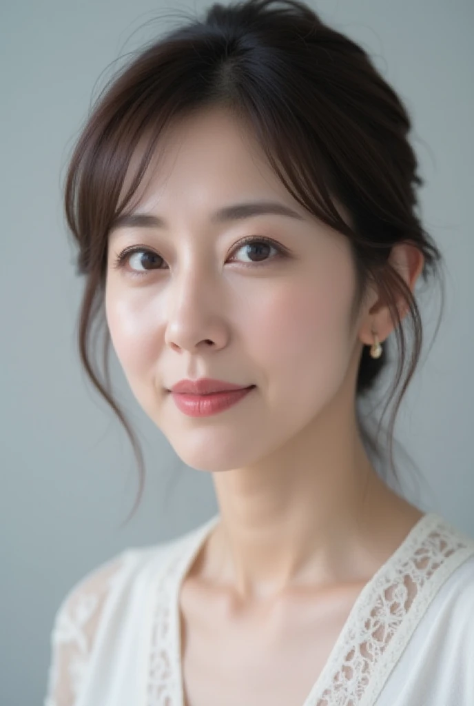 ((Highest quality)), ((masterpiece)), (detailed),Perfect Face,Japanese,Mature Woman,Upper Body