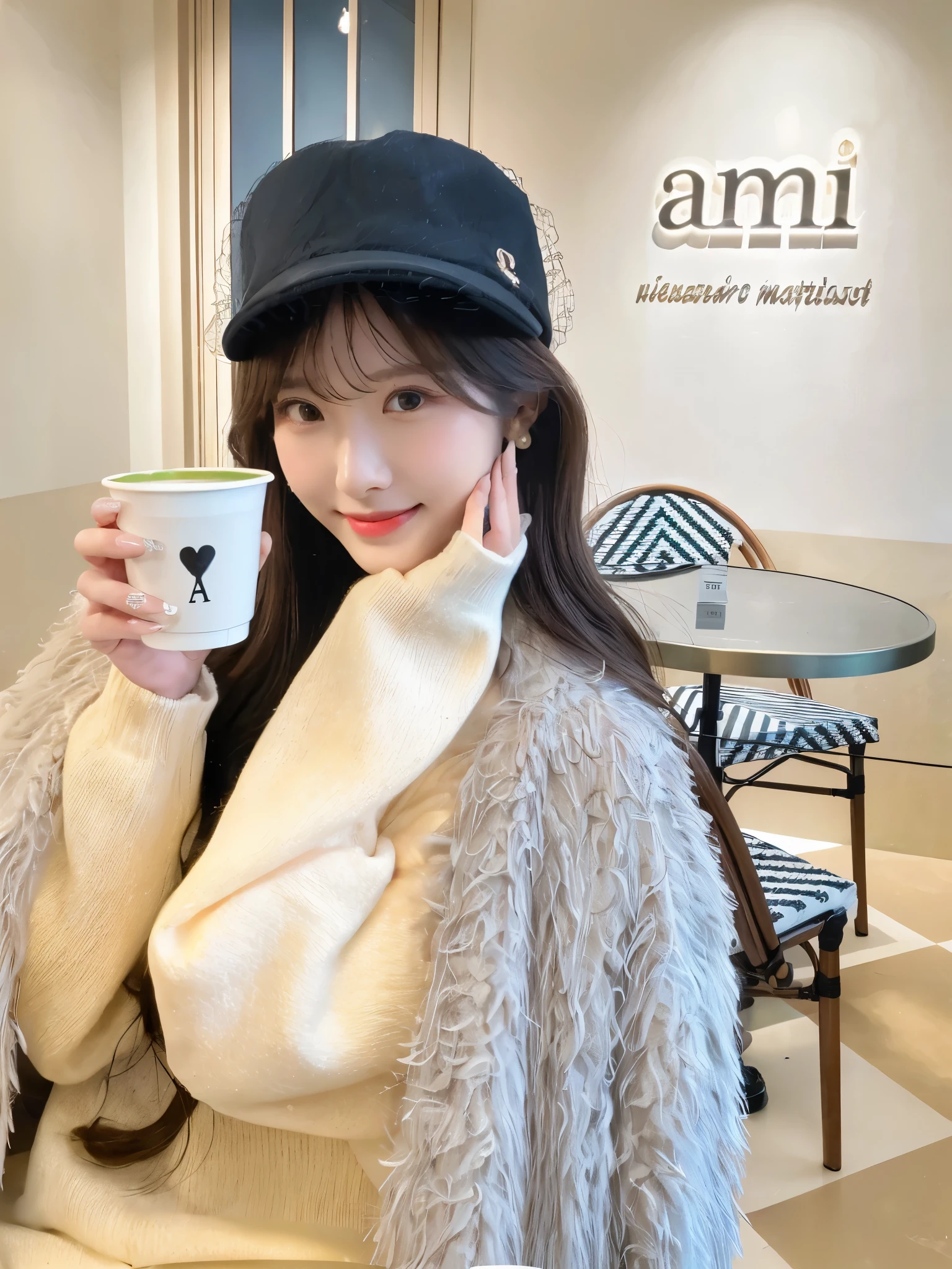 (8k, raw, masterpiece: 1.5), (professional photograph, sharp: 1.2), (natural sun light), (soft shadow), (photorealistic: 1.4), perfect dynamic composition, (Ultra-detailed face and skin), gorgeous face, perfectly proportioned face, dark brown eyes, round eyes, beautiful eyes, glossy eyes, high nose bridge, blush, plump lips, really moist skin, white skin, huge smile at camera