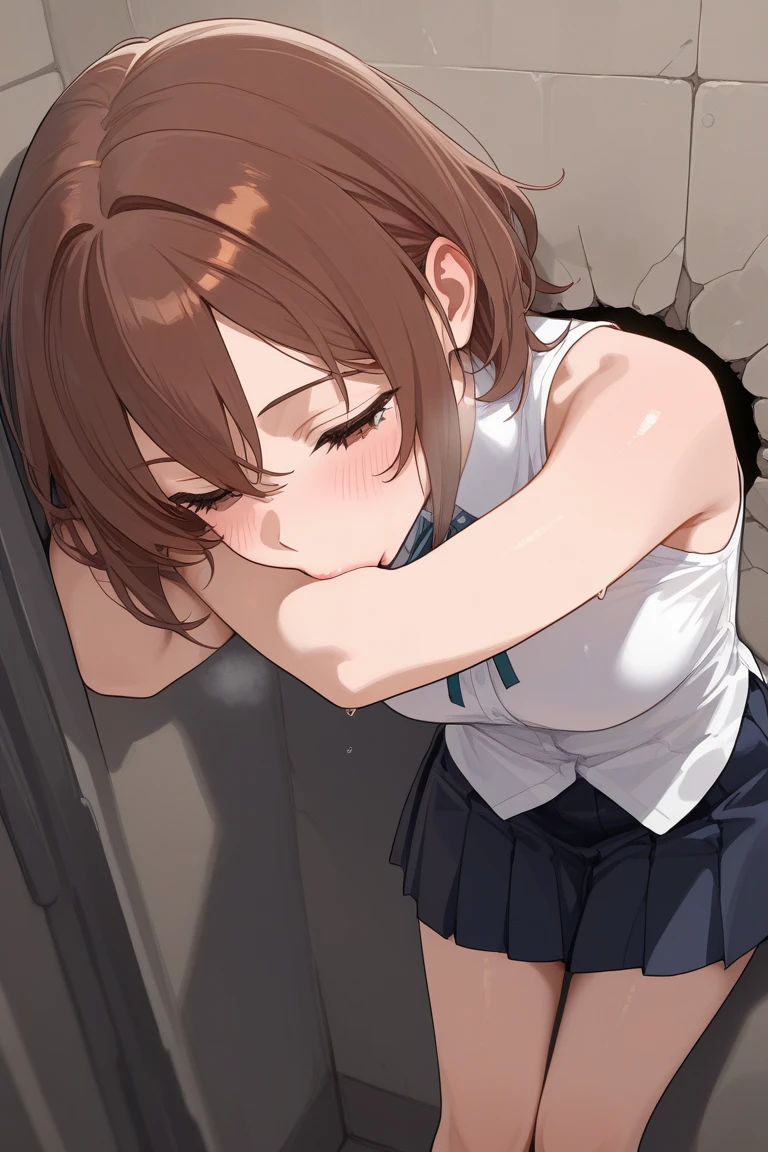 (((Browsing Caution, Close Up Facial , Front view , From below , Movie angle))) ,(On all fours), break 1girl, 20-year-old, (close your eyes),(((Embarrassing, Excited, Fascinating, In the heat, orgasm,Blushing,shortness of breath, Very humid,vapor、Man grabbing woman's breasts))) , break (((Bright pink and green hair))),(Semi-long hair tied in one piece、Add a light pink ribbon to the end.:1.3),(((Two-part bangs , middle part, Bangs parted in the middle, Side-swept bangs))), (amount:1.3), (Small breasts:1.0) ,((Sweaty skin, Dripping , girl trembling with Sexual climax, Cum in pussy, pubic hair)) ,Thin dots, feminine, Slightly muscular, Dynamic pose,((((vagina,Sex, A boy and his penis,Heterolo, Women in front and men in back , dorsal position, Cum in pussy, pubic hair)))), break, (((White - Solid - Short Sleeve - Safari Shirt ,Bottomless))), break, (((Midnight,On the bed))),(masterpiece), (Realistic), (Highest quality), (Super detailed), wonderful, ((A face with attention to detail)) , clavicle, High resolution , (Super detailed), Smooth, 16K, Vibrant colors,vagina,Sex,