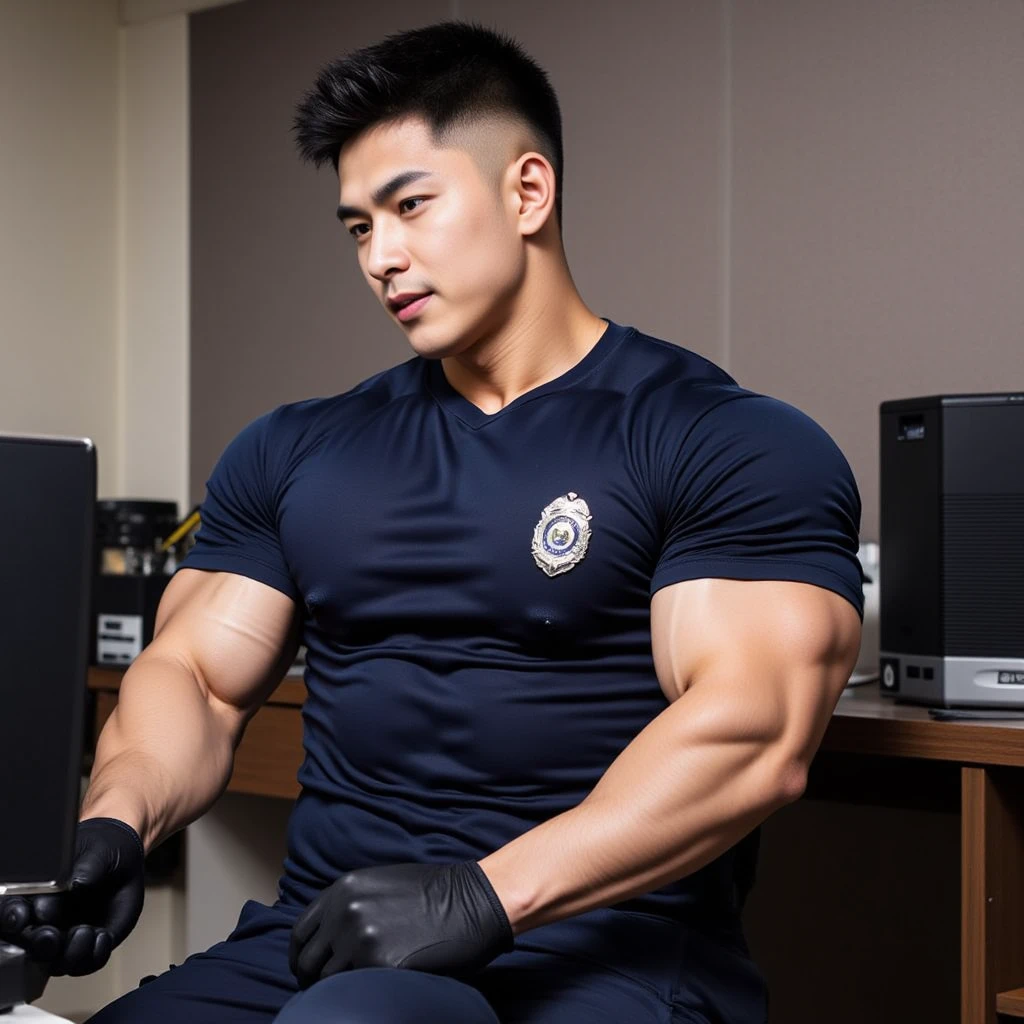 top-quality、masterpiece、超A high resolution、(realisitic:1.4)、Detailed face、solo、naked male、Dark hair、glistning skin、dense skin、(asian human)、architectural、(absurderes、hight resolution、ultra-detailliert)、、1 male、Adults、(20-year-old man)、a handsome、tall muscular man、broad shoulder、extra very short hair、angular jaws、thick neck、thick eyebrow、extra very short hair、A dark-haired、fine eyes and detailed face、 Highly detailed CG Unity 8K wallpapers、intricate-detail、(Style Swirl Magic:0.7)、looking at the spectator、solo、(full body Esbian:0.6)、Detailed background、A detailed face、dynamicposes、、Urban background、dynamic compositions、 big muscle、、((((Crotch bulge))))、a handsome、 ((masutepiece:1.4, Best Quality)), ((masutepiece, Best Quality)), (photographrealistic:1.4)、(((Dressed as a firefighter)))、M-shaped legs, Pubic hair, Open legs, , Abs, ((Erection 1.2)), (Moccoli: 1.4), (Manly chest plate)), Sweating, (He is wet, Wet 1.2),, (Slipping thin underwear, Wet and beautiful 1.4)), Blood vessels in the arm、、Chinese Bishonen、firefighter、white glove、black cargo trousers、Orange jacket coat,natta、Fire scene、firefighter、Rescue Team, Cropped jacket, Black Gloves, Belt bag, ,Background of the accident, wearing nothing, completely naked expose his huge penis, long big dick masturbate, the most perfect penis , Realistic, fully naked, detailed penis