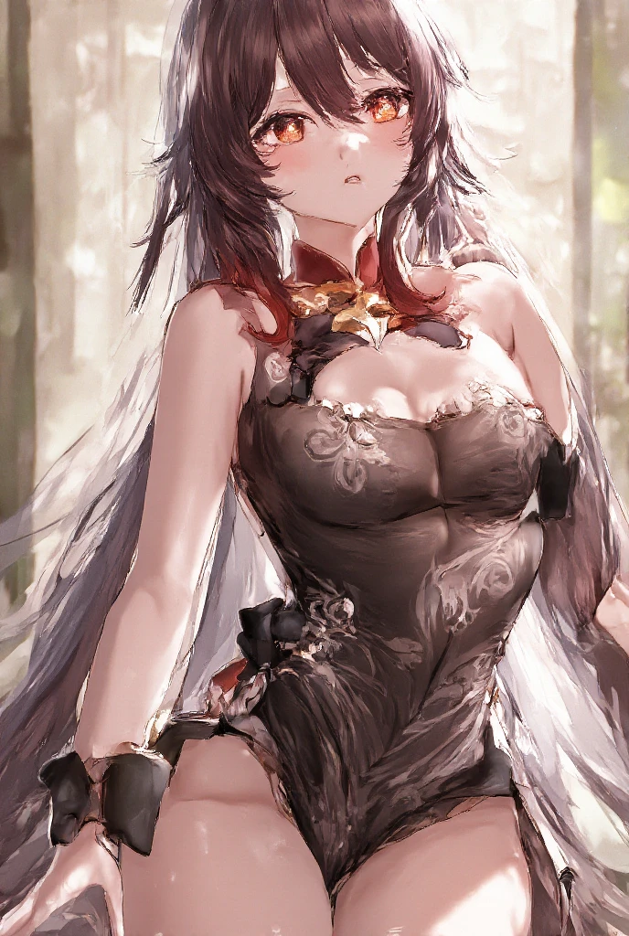 The structure is normal,Conforms to perspective,huge tit,Raised sexy,Enchanting,Lace top,full bodyesbian,ssee-through,8K,tmasterpiece,see-through transparent clothes