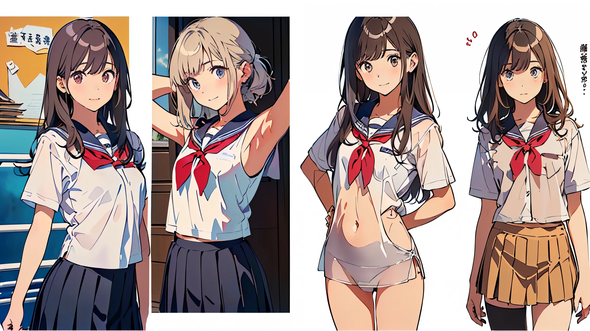 ((((realistic, Painting, 少female, 4K, masterpiece:1.5, masterpiece:1.5, top quality:1.5, high definition:1.5, Perfect Head:1.5, super detailed illustration:1.5, beautiful eyes:1.5, nude:1.5, character concept art:1.5, OFFICIAL ART, HYPER DETAIL, Full of Details , high definition exquisite fan art, calm color, Deep color, watercolor, Popular characters, Best character, Supreme character, Popular charactersデザ, Best characterデザ, Supreme characterデザ, Trendy character design, Popular charactersヘアカラー, Popular charactersヘアデザ)))), (((((ティーン少female, 青年female, female, 成人female, 淑female, 二次性徴期少female, puberty, puberty処female, pubertyfemale性器, puberty少female, pubertyギャル, pubertyギャル少female, 日焼け少female, 9歳少female, 10歳少female, 11歳少female, 少female, 13歳少female, Whole body, Full Body, whole body, Realistic head and torso, Age-appropriate head and body , Character design sheet , multiview, three-sided view, front view, side, side view, behind, Behind the View, Full body shot turnaround , same characters, Same role, scene of environmental change , Mr.々Composition, Mr.々Angle, having fansa, That's Fansa))))), (((female子学制服と全身全裸の比較, 全身全裸とfemale子学制服の比較, Whole bodyの着ている薄い学制服が透けている, The school uniform is see-through, revealing the naked body, The school uniform is see-through, revealing the naked body, The school uniform is see-through, revealing the naked body, The school uniform is see-through, revealing the naked body, 年齢相応のfemale性器が見えている, 年齢相応のfemale性器が透けて見えている, 全身の立ち姿勢でWhole bodyを見せている, The upper body is bent in a standing position with the whole body, 上体をのけ反らせて腋を見せてsquatting, 全身の立ち姿勢でshowing armpits, 全身の立ち姿勢で少し上体を反らせてshowing armpits, 腋を見せたsexy pose, 両腕を上げて腋を見せたsexy pose, 上体をのけ反らせて腋を見せてしゃがんだsexy pose, standing position with the upper body slightly raised to look up at the top , Age-appropriate realistic buttocks, Butt line , スポーティなButt line , 引き締まったButt line , behindからの全身を斜め下から見上げたButt line , behindからの全身を斜め下から見上げた引き締まったButt line , behindからの全身を斜め下から見上げたスポーティなButt line , back line , 最高の back line , Waist line , 最高のWaist line , Pelvic line , 最高のPelvic line , 引き締まったPelvic line , curvy beauty, curvy beauty少female, Groin, 最高のGroin, showing the body, Lift up the , toned body, appeal to abs, Appealing your armpits, showing armpitsポーズ, 腋を見せたsexy pose, Natural Gestures , 自然 Poses , Cute gestures, cute pose, Mr.々 Poses , Cool pose, aggressive pose, action pose, Brainy Pose, sexy pose, A picture perfect pose, Popular Poses , Beautiful Poses , healthy body, 健康的 Poses , smile 愛らしいsmile 最高のsmile 屈託のないsmile Baby face cute expression A rich expression Adorable Expression ish expression soft expression Angel Angel界隈 Little Devil Little Devil的 idol idolの制服 ジュニアidol female子学生の夏服 処female ignorance clear pure Obedient sexual goodness theory Closeness Evil free Emotional open aggressive sensual charming Passionate Emotional Bold Fan Shameless fine Cheerful Active active dynamic playful gesture Friendly gestures playful I miss you enjoy is delighted Happy is inviting to have sex The well-liked loved elegant stylish fashion pubertyのファッション fantasy fantasy制服 fantasy衣装 noble noble制服 upper class upper class制服 Vtuber 人気Vtuber セクシーVtuber cosplayer 人気cosplayer セクシーcosplayer positive for home sensitive succubus female Pastoral bright vibe cyberpunk History god聖 魔法少female 魔法少femaleの制服 puberty少femaleの日焼け跡 swimsuit sunburn marks on my eyes Mr.々I'm wearing an accessory Wears a lot of decorations Bright decoration Thin black tights that fit the whole body are transparent showing armpits 腕を上げてshowing armpits is pulling up her hair squatting Dance performance Dancer Dancing beautifully god々Female genitals with a straight line in the crotch of an age-appropriate girl that is completely transparent from 1枚だけのWhole bodyのアップシーン)))