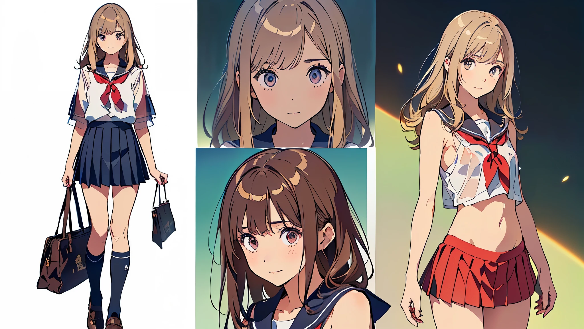 ((((realistic, Painting, 少female, 4K, masterpiece:1.5, masterpiece:1.5, top quality:1.5, high definition:1.5, Perfect Head:1.5, super detailed illustration:1.5, beautiful eyes:1.5, nude:1.5, character concept art:1.5, OFFICIAL ART, HYPER DETAIL,  Full of Details ,  high definition exquisite fan art, calm color, Deep color, watercolor, Popular characters, Best character, Supreme character, Popular charactersデザ, Best characterデザ, Supreme characterデザ, Trendy character design, Popular charactersヘアカラー, Popular charactersヘアデザ)))), (((((ティーン少female, 青年female, female, 成人female, 淑female, 二次性徴期少female,  puberty,  puberty処female,  pubertyfemale性器,  puberty少female,  pubertyギャル,  pubertyギャル少female, 日焼け少female, 9歳少female, 10歳少female, 11歳少female, 12歳少female, 13歳少female, Whole body, Full Body, whole body, Realistic head and torso, Age-appropriate head and body , Character design sheet , multiview,  three-sided view, front view, side, side view, behind, Behind the View, Full body shot turnaround , same characters, Same role,  scene of environmental change , Mr.々Composition, Mr.々Angle, having fansa, That's Fansa))))), (((female子学制服と全身全裸の比較, 全身全裸とfemale子学制服の比較, Whole bodyの着ている薄い学制服が透けている, The school uniform is see-through, revealing the naked body, The school uniform is see-through, revealing the naked body, The school uniform is see-through, revealing the naked body, The school uniform is see-through, revealing the naked body, 年齢相応のfemale性器が見えている, 年齢相応のfemale性器が透けて見えている, 全身の立ち姿勢でWhole bodyを見せている, The upper body is bent in a standing position with the whole body, 上体をのけ反らせて腋を見せてsquatting, 全身の立ち姿勢でshowing armpits, 全身の立ち姿勢で少し上体を反らせてshowing armpits, 腋を見せたsexy pose, 両腕を上げて腋を見せたsexy pose, 上体をのけ反らせて腋を見せてしゃがんだsexy pose,  standing position with the upper body slightly raised to look up at the top , Age-appropriate realistic buttocks, Butt line , スポーティなButt line , 引き締まったButt line , behindからの全身を斜め下から見上げたButt line , behindからの全身を斜め下から見上げた引き締まったButt line , behindからの全身を斜め下から見上げたスポーティなButt line ,  back line , 最高の back line , Waist line , 最高のWaist line , Pelvic line , 最高のPelvic line , 引き締まったPelvic line , curvy beauty, curvy beauty少female, Groin, 最高のGroin,  showing the body, Lift up the , toned body, appeal to abs, Appealing your armpits, showing armpitsポーズ, 腋を見せたsexy pose, Natural Gestures , 自然 Poses , Cute gestures, cute pose, Mr.々 Poses , Cool pose,  aggressive pose, action pose,  Brainy Pose, sexy pose, A picture perfect pose, Popular Poses ,  Beautiful Poses , healthy body, 健康的 Poses , smile　愛らしいsmile　最高のsmile　屈託のないsmile　Baby face　 cute expression　A rich expression　Adorable Expression　 ish expression　soft expression　Angel　Angel界隈　Little Devil　Little Devil的　idol　idolの制服　ジュニアidol　female子学生の夏服　処female　ignorance　clear　 pure 　Obedient　 sexual goodness theory 　Closeness　Evil free　Emotional　open　aggressive　sensual　 charming　Passionate　Emotional　Bold　Fan　Shameless　fine　Cheerful　Active　active　dynamic　 playful gesture　Friendly gestures　playful 　I miss you　 enjoy　is delighted　Happy 　 is inviting to have sex　The well-liked 　loved　elegant　stylish fashion　 pubertyのファッション　fantasy　fantasy制服　fantasy衣装　noble　noble制服　upper class　upper class制服　Vtuber　人気Vtuber　セクシーVtuber　cosplayer　人気cosplayer　セクシーcosplayer　 positive for home　sensitive　succubus　 female 　Pastoral　bright vibe　cyberpunk　 History　god聖　魔法少female　魔法少femaleの制服　 puberty少femaleの日焼け跡　swimsuit sunburn marks on my eyes　Mr.々I'm wearing an accessory 　Wears a lot of decorations　Bright decoration　 Thin black tights that fit the whole body are transparent　showing armpits　腕を上げてshowing armpits　is pulling up her hair　squatting　Dance performance　Dancer　Dancing beautifully　god々Female genitals with a straight line in the crotch of an age-appropriate girl that is completely transparent from 　1枚だけのWhole bodyのアップシーン)))
