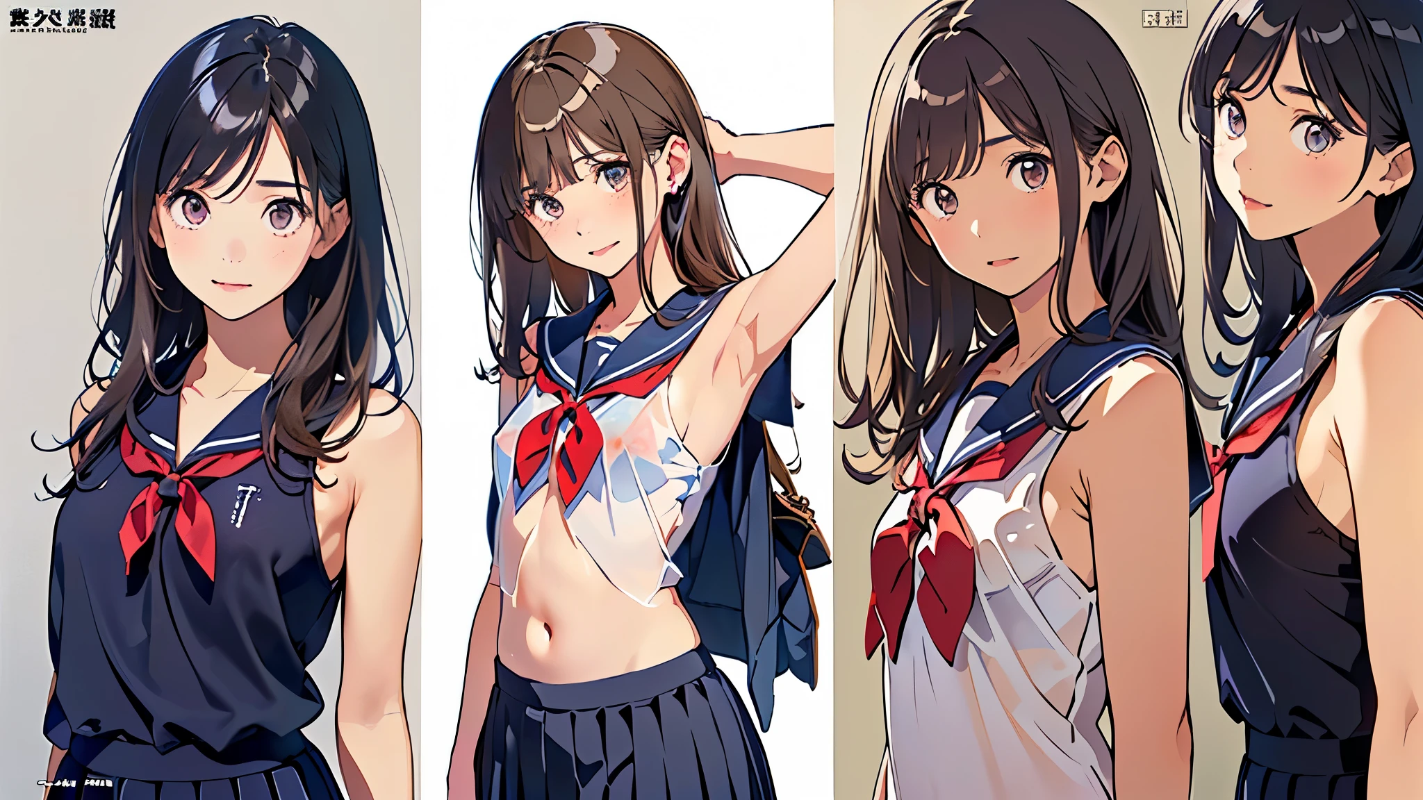 ((((realistic, Painting, 少female, 4K, masterpiece:1.5, masterpiece:1.5, top quality:1.5, high definition:1.5, Perfect Head:1.5, super detailed illustration:1.5, beautiful eyes:1.5, nude:1.5, character concept art:1.5, OFFICIAL ART, HYPER DETAIL, Full of Details , high definition exquisite fan art, calm color, Deep color, watercolor, Popular characters, Best character, Supreme character, Popular charactersデザ, Best characterデザ, Supreme characterデザ, Trendy character design, Popular charactersヘアカラー, Popular charactersヘアデザ)))), (((((ティーン少female, 青年female, female, 成人female, 淑female, 二次性徴期少female, puberty, puberty処female, pubertyfemale性器, puberty少female, pubertyギャル, pubertyギャル少female, 日焼け少female, 9歳少female, 10歳少female, 11歳少female, 少female, 13歳少female, Whole body, Full Body, whole body, Realistic head and torso, Age-appropriate head and body , Character design sheet , multiview, three-sided view, front view, side, side view, behind, Behind the View, Full body shot turnaround , same characters, Same role, scene of environmental change , Mr.々Composition, Mr.々Angle, having fansa, That's Fansa))))), (((female子学制服と全身全裸の比較, 全身全裸とfemale子学制服の比較, Whole bodyの着ている薄い学制服が透けている, The school uniform is see-through, revealing the naked body, The school uniform is see-through, revealing the naked body, The school uniform is see-through, revealing the naked body, The school uniform is see-through, revealing the naked body, 年齢相応のfemale性器が見えている, 年齢相応のfemale性器が透けて見えている, 全身の立ち姿勢でWhole bodyを見せている, The upper body is bent in a standing position with the whole body, 上体をのけ反らせて腋を見せてsquatting, 全身の立ち姿勢でshowing armpits, 全身の立ち姿勢で少し上体を反らせてshowing armpits, 腋を見せたsexy pose, 両腕を上げて腋を見せたsexy pose, 上体をのけ反らせて腋を見せてしゃがんだsexy pose, standing position with the upper body slightly raised to look up at the top , Age-appropriate realistic buttocks, Butt line , スポーティなButt line , 引き締まったButt line , behindからの全身を斜め下から見上げたButt line , behindからの全身を斜め下から見上げた引き締まったButt line , behindからの全身を斜め下から見上げたスポーティなButt line , back line , 最高の back line , Waist line , 最高のWaist line , Pelvic line , 最高のPelvic line , 引き締まったPelvic line , curvy beauty, curvy beauty少female, Groin, 最高のGroin, showing the body, Lift up the , toned body, appeal to abs, Appealing your armpits, showing armpitsポーズ, 腋を見せたsexy pose, Natural Gestures , 自然 Poses , Cute gestures, cute pose, Mr.々 Poses , Cool pose, aggressive pose, action pose, Brainy Pose, sexy pose, A picture perfect pose, Popular Poses , Beautiful Poses , healthy body, 健康的 Poses , smile 愛らしいsmile 最高のsmile 屈託のないsmile Baby face cute expression A rich expression Adorable Expression ish expression soft expression Angel Angel界隈 Little Devil Little Devil的 idol idolの制服 ジュニアidol female子学生の夏服 処female ignorance clear pure Obedient sexual goodness theory Closeness Evil free Emotional open aggressive sensual charming Passionate Emotional Bold Fan Shameless fine Cheerful Active active dynamic playful gesture Friendly gestures playful I miss you enjoy is delighted Happy is inviting to have sex The well-liked loved elegant stylish fashion pubertyのファッション fantasy fantasy制服 fantasy衣装 noble noble制服 upper class upper class制服 Vtuber 人気Vtuber セクシーVtuber cosplayer 人気cosplayer セクシーcosplayer positive for home sensitive succubus female Pastoral bright vibe cyberpunk History god聖 魔法少female 魔法少femaleの制服 puberty少femaleの日焼け跡 swimsuit sunburn marks on my eyes Mr.々I'm wearing an accessory Wears a lot of decorations Bright decoration Thin black tights that fit the whole body are transparent showing armpits 腕を上げてshowing armpits is pulling up her hair squatting Dance performance Dancer Dancing beautifully god々Female genitals with a straight line in the crotch of an age-appropriate girl that is completely transparent from 1枚だけのWhole bodyのアップシーン)))