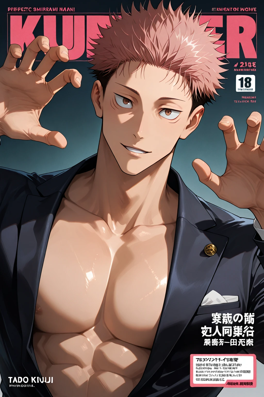 Arav man in blue swimsuit on the beach, muscular! White, muscular!!, muscular! fantasy, muscular!! Science Fiction, muscular!, Super charming and cool, OPPEIN, Mouth style, Fluffy chest, Nobutaka Ike, Toru Furuya, Mouth, Hajime Yatate, muscular!!!, Shikano Makoto