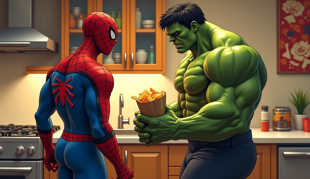 Thod and hulk breakfast