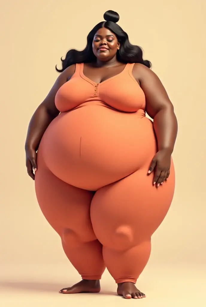 (highest quality、8k、32k、masterpiece、Ultra-high resolution:1.2、Perfect body beauty:1.2、Wearing a futuristic hero suit that glows pale yellow and white:1.5、Cute 25 year old White woman、Big and ample breasts:1.5、Upper Body、front、Simple Background、Looking at the audience、Dynamic pose:1.8、sunlight、nswf:1.5 ((Light yellow rubber suit)),((Huge slack)),((heavy body)),((Wide Hips)),((Thick body)),((Fat belly)),((Fat girl)),((Chubby)),((Big Size)),((White woman)),((Brown Hair)),((short hair)),((blue eyes)),((Full body portrait))、Long socks、I can't see my bare skin、High heels、Full body portrait、ponytail、Simple Background、Full body portrait、Full body portrait、High heels、Stand with your feet shoulder-width apart、One Woman、