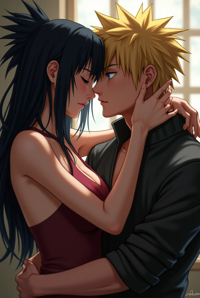 Boruto licking Sarada&#39;s feet
