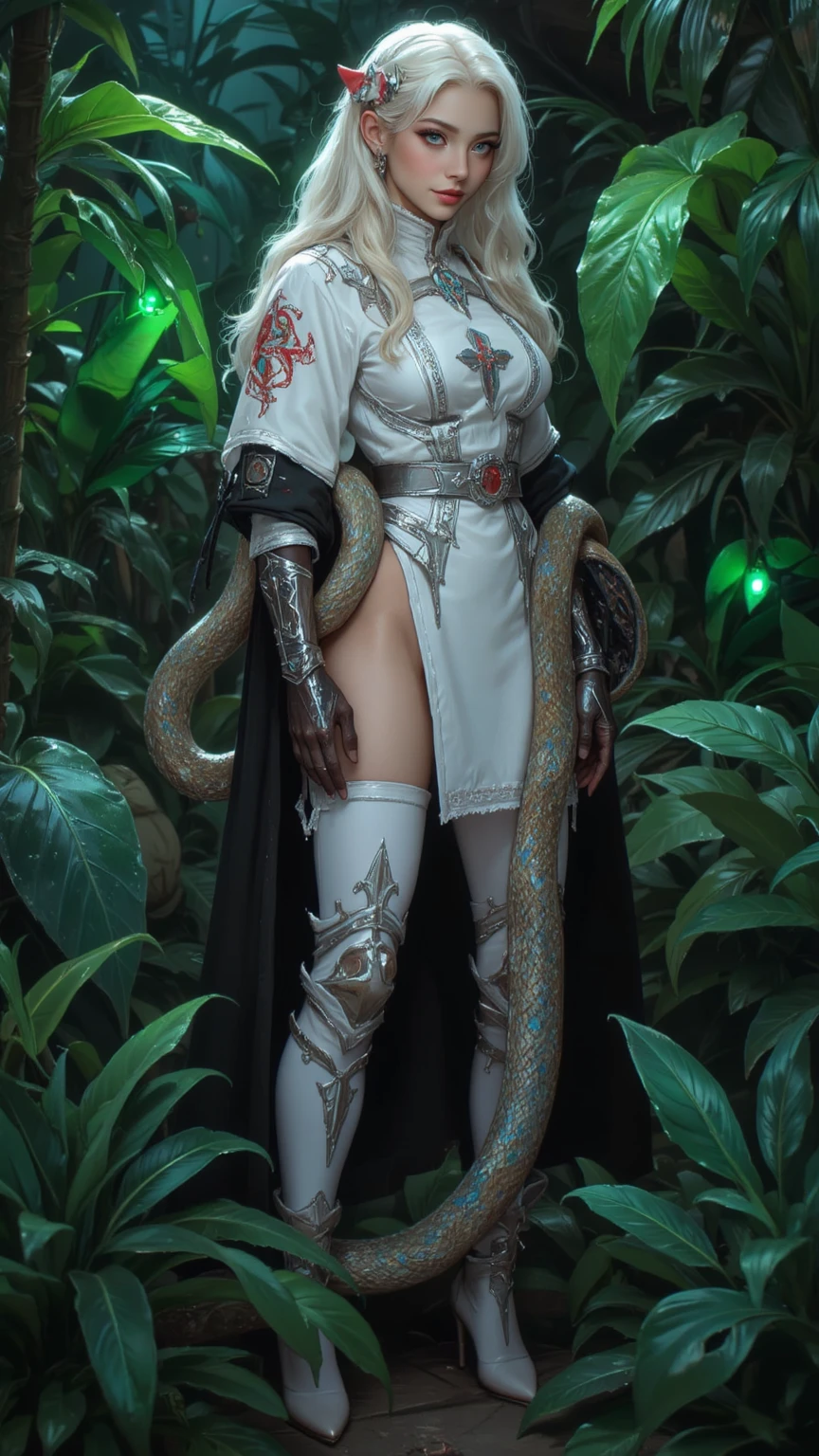 Medusa_with_hairs_tiny_Snakes:1.5 Viking_Tree Outdoor Nature "Ouroboros" Forest Natural Diplomatique headgear Queen Native éblouissantes Valkyrie-wings clef torus chains Gouvernail "Heavy Metal" Will-o'-the-wisp Fire-follets fairy pixie sprite conceptual safe female glamour aesthetic walking slow motion Cosplay "Nicki Minaj":1.5 "Rihanna":1.5 "beyonce":1.5 aristocratic jacket 38years symmetrical athletic bronzé hairstyle_snakes:1.5 obvious varied ecstatic fringes:1.5 visages:1.5 cheekbones effects reddened embarrassed lazuli water drop between eyes beautiful hair:1.5 Brown Eyes Pupils Black Iris Turquoise Sapphires Open Mouth Teeth Smiles Floating Jacket Fixed Pearls Eccentric Cape Levitating Shoulders-Off:1.2 chemise blanches dentelles clavicules papillotes varied breasts1.5 points:1.3 satin sideboob felt bikini:1.5 corsait:1.5 spinels thick navy leather skirt:1.5 soies assortie amples nombril:1.3 revealing pubic scarlet pubis-hairy obvious indigo underwear:1.5 Size chastity belt:1.3 silver adorned padlock Gold thighs legs garters Gothic stainless steel boots decorated onyx equirectangular 360 monastery opal marble ruby background:1.5 DoF mannequins lantern dressed armor richly decorated:1.5 "Chevaleresque" dramatic chrome metallic flat bands fathoms brass fullbodye lys rune ornate emerald plasma embroidered glyphs Tourmaline wood engravings lava magic intricate:1.5 summons snake incandescent Crystalline familiar robot Mecha (EOS R6 135mm 1/1250s f/2.8 ISO400) Mech Mechanized snakes flowering Quetzalcoatl:1.5 Adaptable volumetric luminescence:1.5 saturated:1.5 ultra:1.5 pro-photorealists:1.5 optimaux:1.5 qualities:1.5 details:1.5 precise:1.5 reflex:1.5 resolutions:1.5 3dcg max:1.5 graduates:1.5 improved:1.5 Octanes_rendues:1.5 UHD XT3 16K DSLR HDR UnrealEngine5 profondeurs:1.5 ombres analogiques:1.5 CGSCOSITY pet chef-d':1.5 "Bruce Weber girls" multi etc.