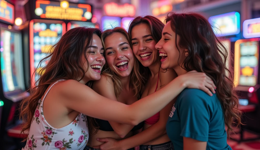 Friends having fun!