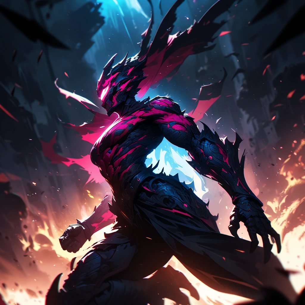(absurdres, highres, ultra detailed, HDR), masterpiece, best quality, Android Game Character , short hair, handsome boy, anime eyes, Mobile Legends Hero, detailed scebe, detailed character