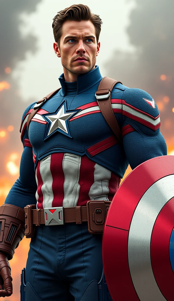 You can make Captain America become a werewolf and make him afraid and make him become hairy
