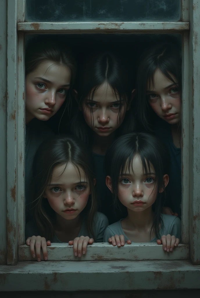 horror , (It's a Smell ward) , Children from all over the world in national costumes , moist thin eyes , glossy lips , Swollen cheeks , heart is beating fast , It's a world of laughter, a world of tears,It's a world of hopes, a world of fear,There's so much that we share,That it's time we're aware,It's a small world after all