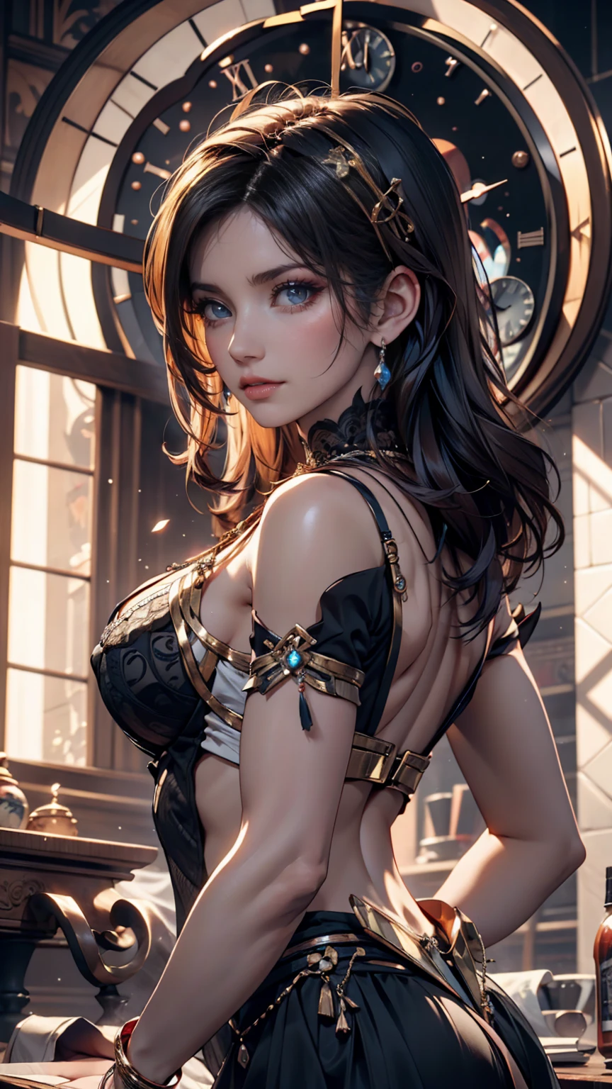 Haman Kahn, One girl, Mature Woman, masterpiece, Spacenoid Queen, spouse, goddess, Realistic, Mature Woman, Realistic shading, Smooth Lightning, High resolution, 8k, Absurd, high quality, Incredible detail, Body Accessories, elegant, wallpaper
