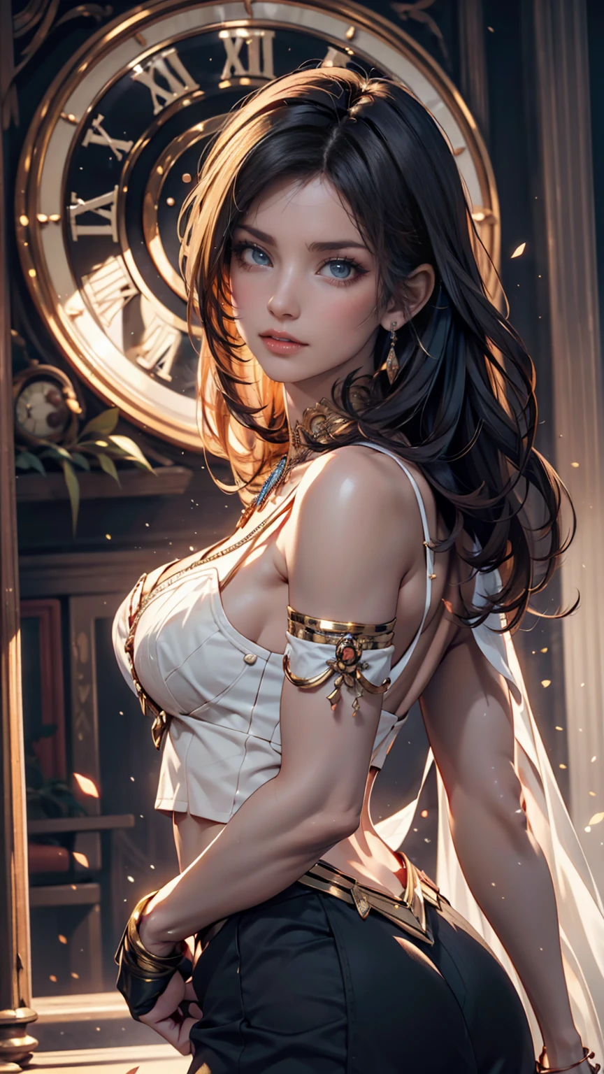 (Highest quality, masterpiece), One girl, Upper Body, Looking at the audience, frozen, Elsa, White Background、24-year-old female、Sexy proportions、Sexy、Narrow waist、Headpiece((hair ornament))、Cinematic light effects、Sparkle Effect((cinematic lighting, sparkle, 8K))、Anatomically correct((anatomically correct))、Ultra high definition((uhd))、Textured skin((textured skin))、Very detailed((super detail))、High detail((high details))