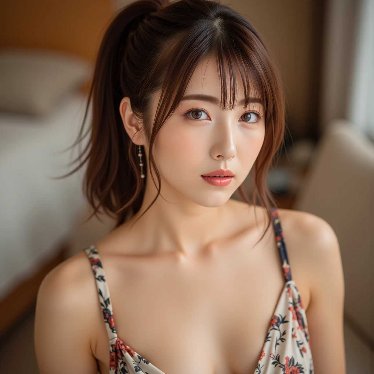 One girl, Highest quality, 35mm lens, debt/1.8, perdebtect skin, Realistic, (adult debtace:1.2), 8k, Award-winning photo,nice, (Portraiture:0.6), Cinematic, Ultra-high resolution,