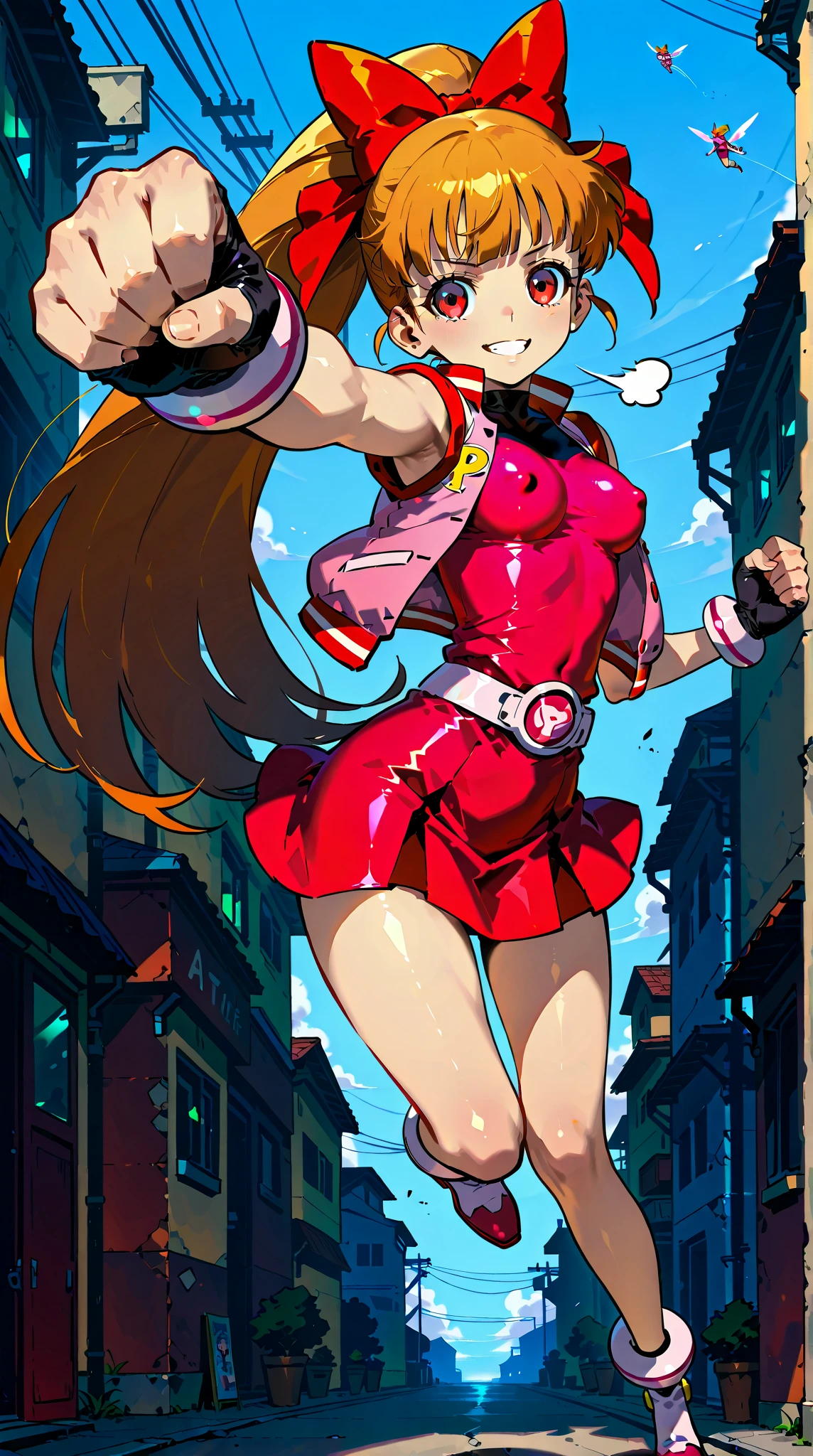 Asuka is defeated by the apostles