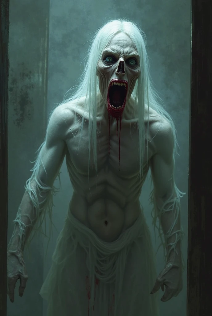 Ghost eating meat