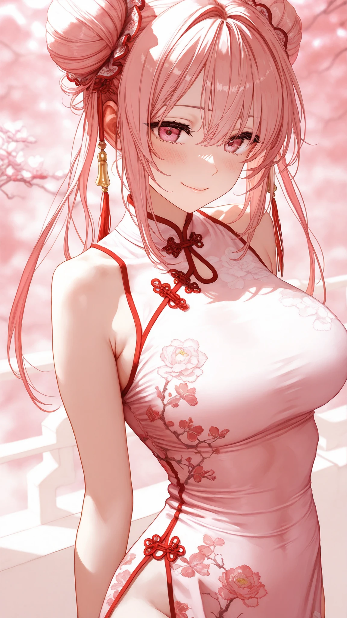 (((A flower garden with peonies in full bloom,Woman in gorgeous red dress with peony flowers,Golden edging,Peony hair ornament,Peony piercing))),((独奏,stroll)),((masutepiece,cowboy shot,Angle from above,Wide background,Far angle,FULL BODYSHOT)),Beautiful detailed skin,Perfect human anatomy,perfect hand,beautiful boob,saggy tits,portrait of a beautiful woman,Perfect face,(Cute smile,Bright smile),Cute look,Cute emotions,Think,(blush),enticing lips,Perfect eyes,Cinematic scene,Cinematic,fulcolor,4K,8K,Raw photo,Studio portrait,professionally color graded,Professional Photography,(an extremely delicate and beautiful art)1.3,Elegant,Active Angle,Soft light,Lens Glow,soft clean focus,Realistic lighting and shading,Best Quality,top-quality,hight resolution,(1girl in:1.3)