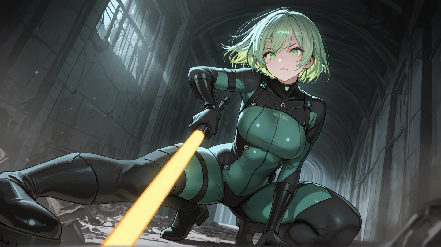 1 massive fist, Full Bare female, thigh up shot, dynamic pose, large fist for viewer, in cosmic space, shining dust wave, melting wear, speedy move effect, colorful energy, sparking arms, deep impact, ((from above)),