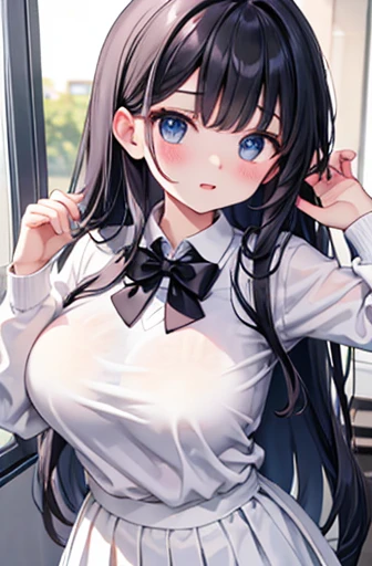 Have cat ears、work、Looks very painful、Small face、、masterpiece、Very embarrassed look、Big Breasts、Very impatient、Trembling、Sweating、Are pregnant、No characters allowed、Being restrained、disease