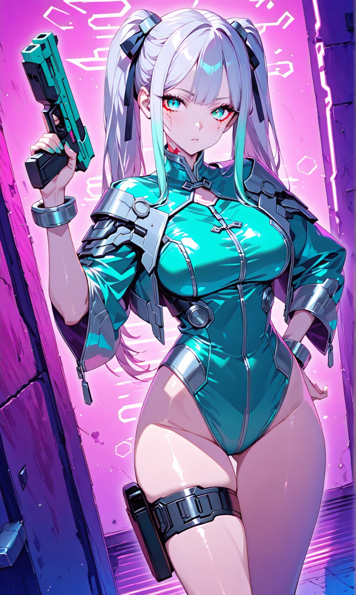 (Realistic:1.6),(High resolution:1.6),(alone, ),(Thin woman:1.2),(Beady Eyes),(Hollow Eyes),(Light green hair),(Cool Beauty:),(Slender body),(Show off your ribs),(experience an orgasm),(Preteen),(Small breasts)，(Flat Chest),(Ahegao),(Ecstasy),(sexual excitement),(BDSM),(A white one-piece dress that lets your skin show),(Harness),(constrained),(Hands tied),(Hanging by chains),(Restraint device),(Tied up with leather belts),(Tied up and unable to move),(masochism),(eroticism),(Both armpits are visible),(Hands behind head),(Sexually assaulted),(Paper Panties),(Paper Bra)，There is a white liquid in a container at your feet.，Bathe your face with milk，Bathe your breasts with milk，Bathing your feet in milk，Sweating profusely，Bleeding from the stock、Eating milk，Young body，low length，Drooling