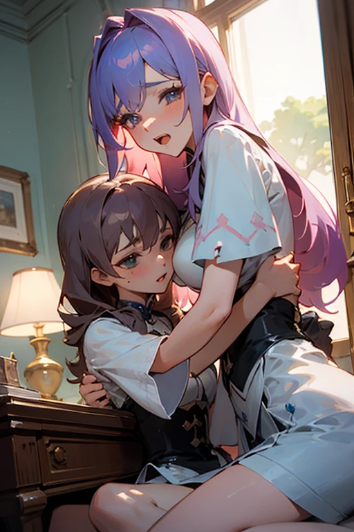 Two girlfriends 