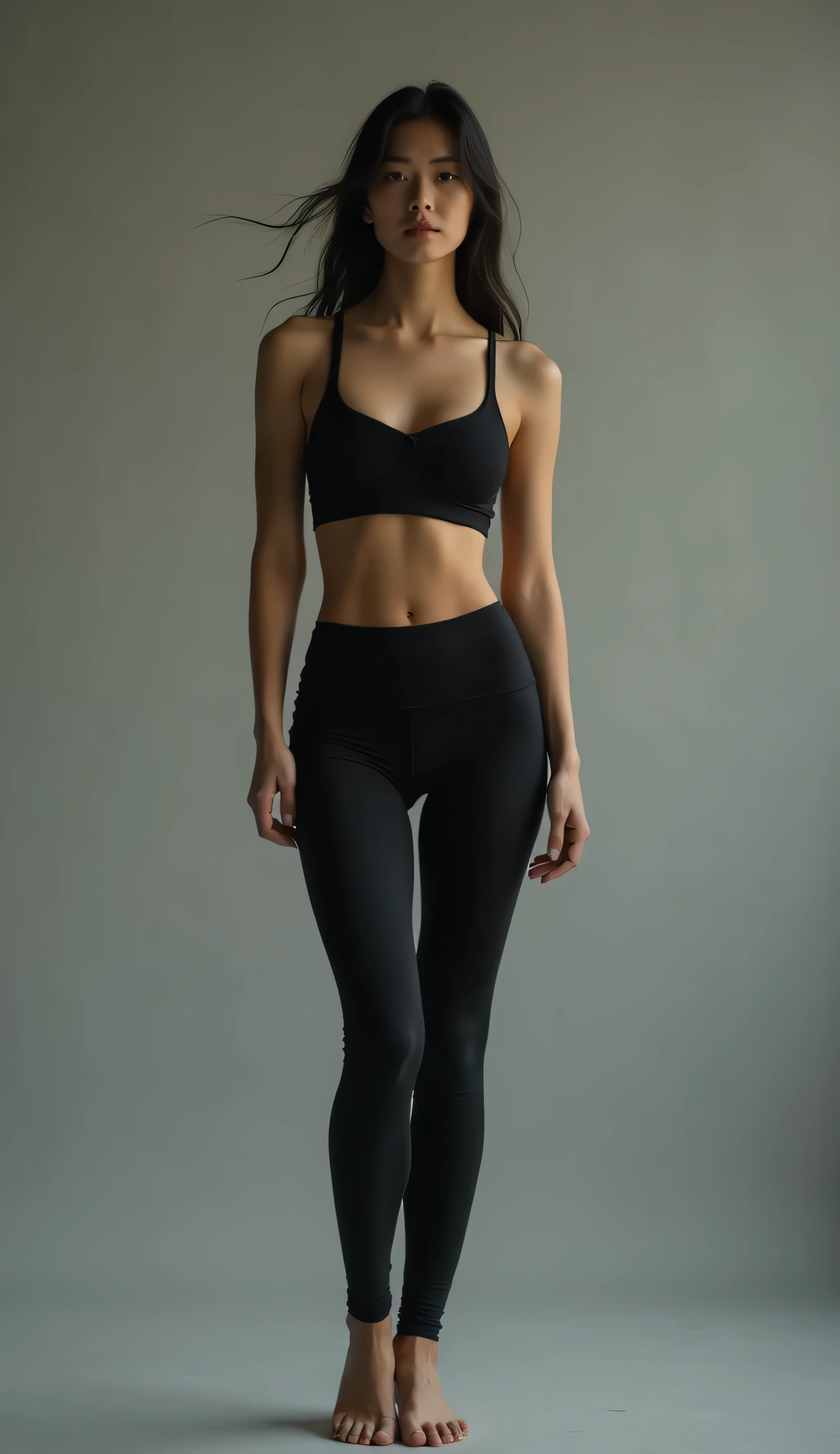 girl in leggings 