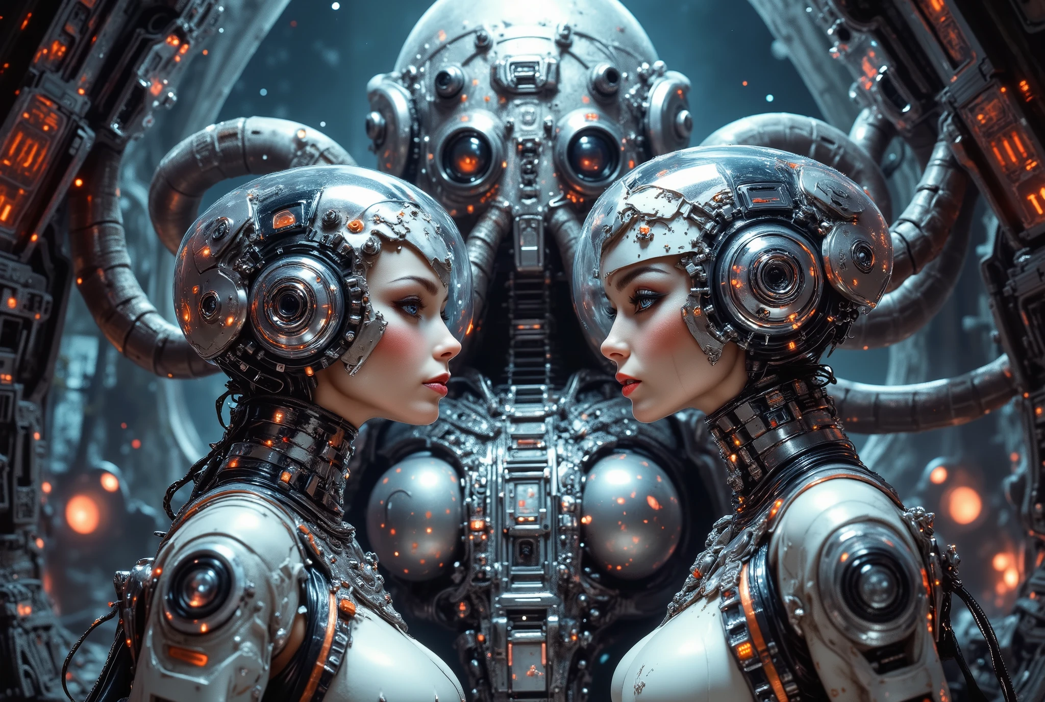 techmai lovers girl and man <lora:techmai:1>