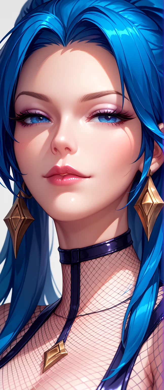 anime girl with blue hair and purple eyes posing for a picture, hestia, ayaka genshin impact, blue scales covering her chest, extremely detailed artgerm, portrait knights of zodiac girl, tsuaii, zerochan art, by Kamagurka, azure. detailed hair, artgerm on artstation pixiv, smooth anime cg art