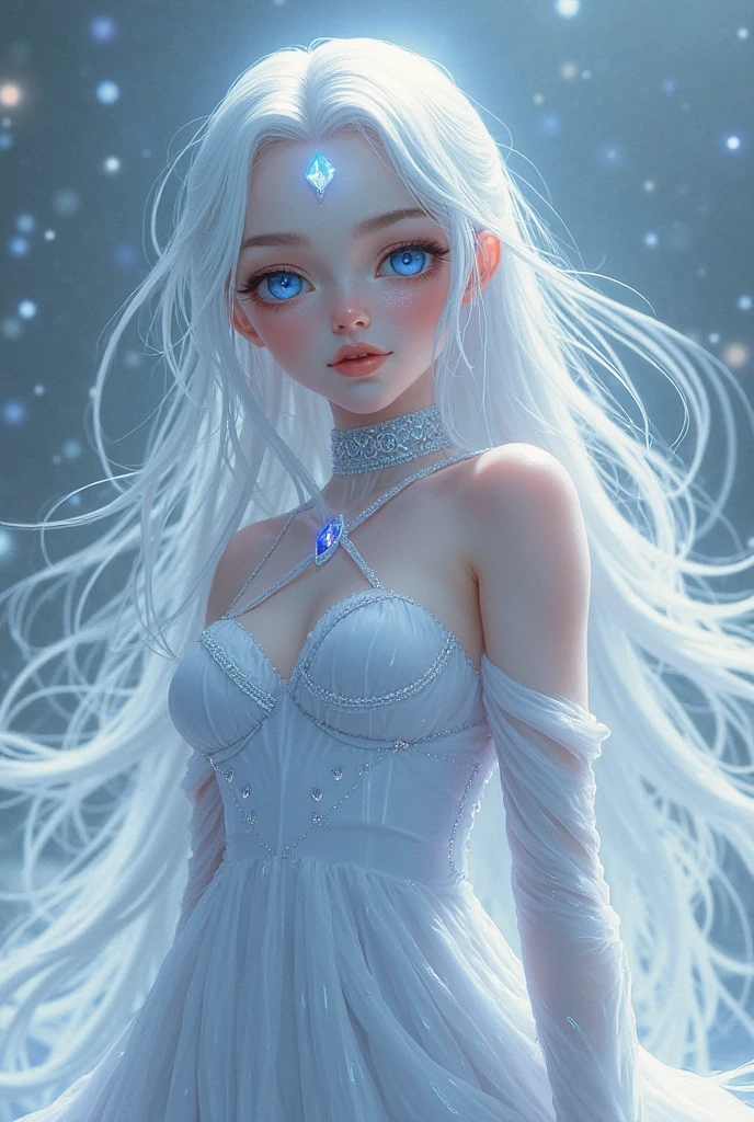 Ariana Grande, beautiful detailed eyes, beautiful detailed lips, extremely detailed eyes and face, long eyelashes, glamorous, white flowing dress, evening gown, angelic, ethereal, cinematic lighting, dramatic lighting, dramatic pose, elegant, serene, peaceful, (best quality,4k,8k,highres,masterpiece:1.2),ultra-detailed,(realistic,photorealistic,photo-realistic:1.37),HDR,UHD,studio lighting,ultra-fine painting,sharp focus,physically-based rendering,extreme detail description,professional,vivid colors,bokeh,portrait