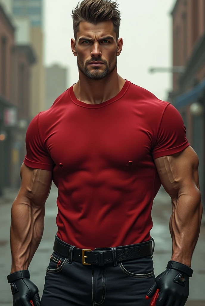 (absurdres, highres, ultra detailed, Ultra HD), ((tall handsome muscular man, solo, male model modern clothing, Full length portrait: 1.5, wearing colourful new fashion clothes)), beautiful, gorgeous, wet, mature, perfect eyes, sexy gaze, (looking at the viewers romantically), perfect body, smooth skin, a hot glow in his skin, wide chest, largest breasts, extremely large pectorals, big nipples, breathtaking grandeur, model pose, colorful, artistic, focus on his calm facial features, elegant look, sexy posture, full body view,