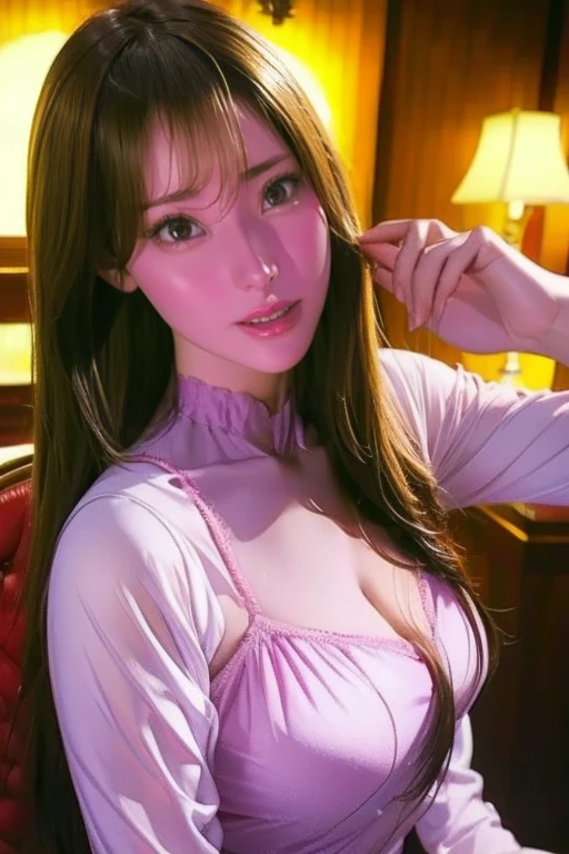  ((((Open your mouth))))、masterpiece,Highest quality,High resolution,Very detailed,bb Festival,Straight hair,,(((((  Captivating smile ))))),skinny,Black Choker,Earrings,Big cleavage、Off-the-shoulder sweater dress、,(( Perfect Fingers )) ,  indoor,((Blowjob Gestures:1.5))、Open your mouth ,Sitting,、bed、(((Pink lighting:1.5)))、Heavy breathing ,

Accurate 5-finger、Accurate human body、Perfect human body、最もbeautiful顔 人体に忠実、Correct five-finger、Perfect human body、Knowledgeable person、Very detailedな顔と肌の質感、自然な首のlength、(beautiful Hands)、beautiful, length, Thin legs、straighten both legs、Stretch out your arms、