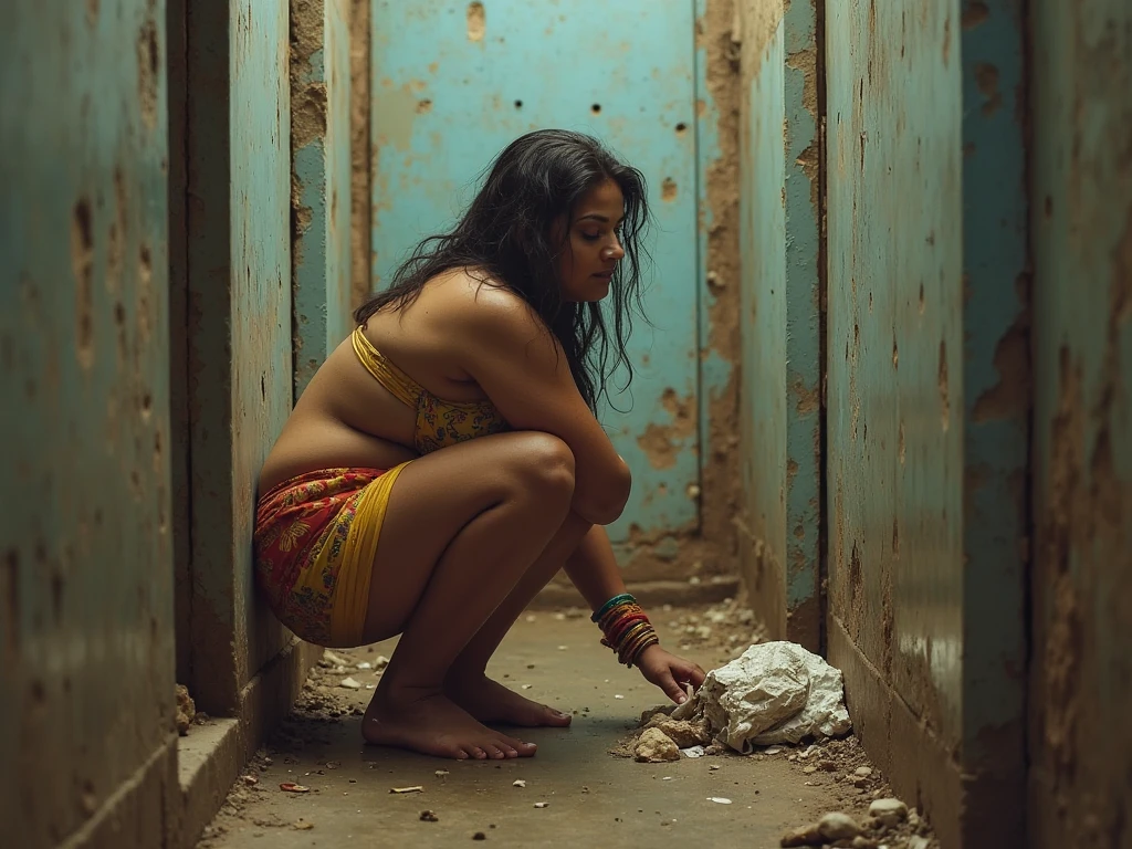 Indian goddess shitting
