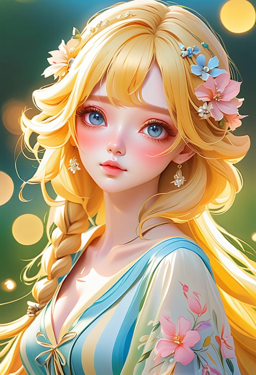 The demeanor is soft and delicate

Feminine and moving

Gentle and lovely

Beautiful and moving

The red lips open slightly，cordial

Warm smile，charming

Fresh and otherworldly

Exquisite and lovely

Feminine and touching

Elegant and lovely

Gentle as water

Fairy spirits flutter

Beautiful as a fairy

tender

Gentle as water，Shy and cute，、Cute petite beautiful girl，Wear stockings with bare breasts，beautiful with detail，high qulity，hyper-high detail，Beautiful and beautiful，The scene is beautiful，Masterpiece high quality wallpaper，Enchanting figure
，Blu-ray clarity