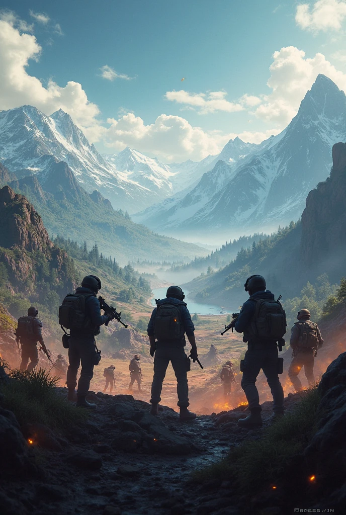 Bgmi live landscape thumbnail