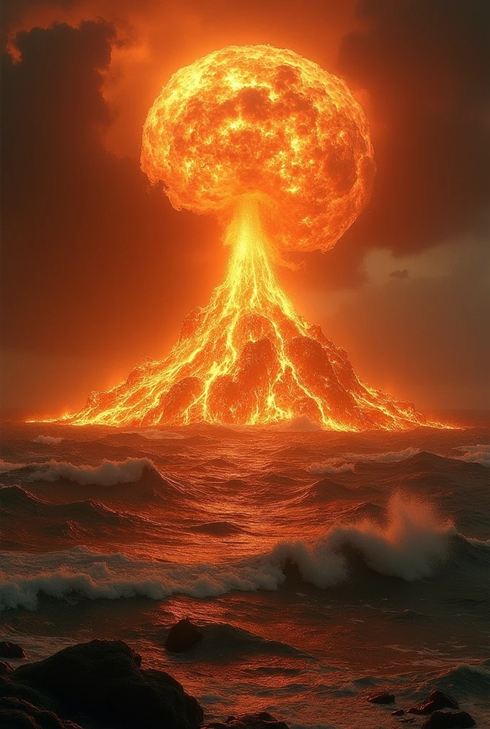 ((best quality)), ((masterpiece)), (detailed), Nuclear Bomb in the galaxy