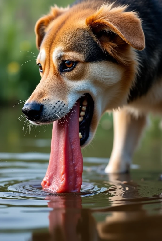 masterpiece, high quality, realistic, detailed background, (((males))), (((cow, cow tail, dog head))), (feral), (((wide hips))), ((((dog head up in cow butt focus, anus, cow pussy, close up)))), (masterpiece), best quality, 4k, 2k, (intricate:0.9), (high detail:1.2), (absurd res), ((((feral, duo, cunnilingus, close up, facing butt, licking pussy, excessive saliva string, in cow pussy, excessive pussy juice, pussy juice everywhere, huge saliva string, wet pussy, dirty, messy, gaping pussy, body covered in spit))))