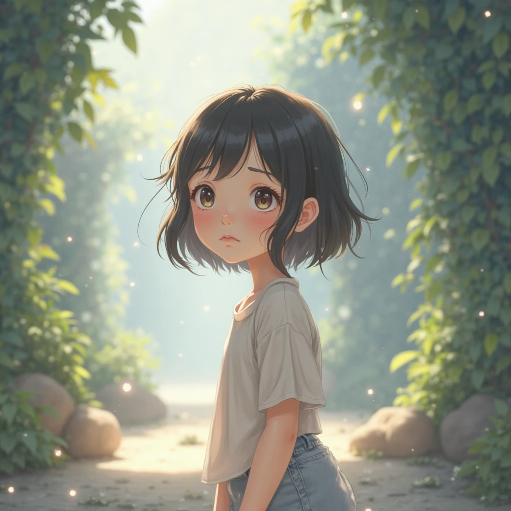 ((Highest quality)), ((masterpiece)), 3d, High resolution (High Dynamic Range), Junior high school student sitting,summer