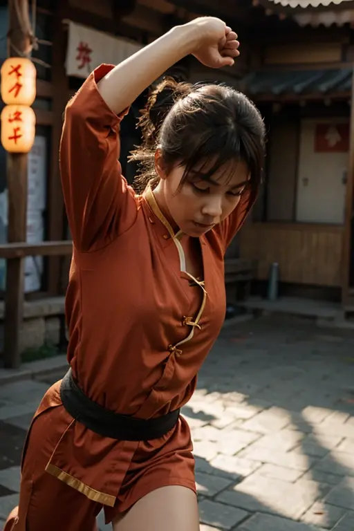 kung fu woman