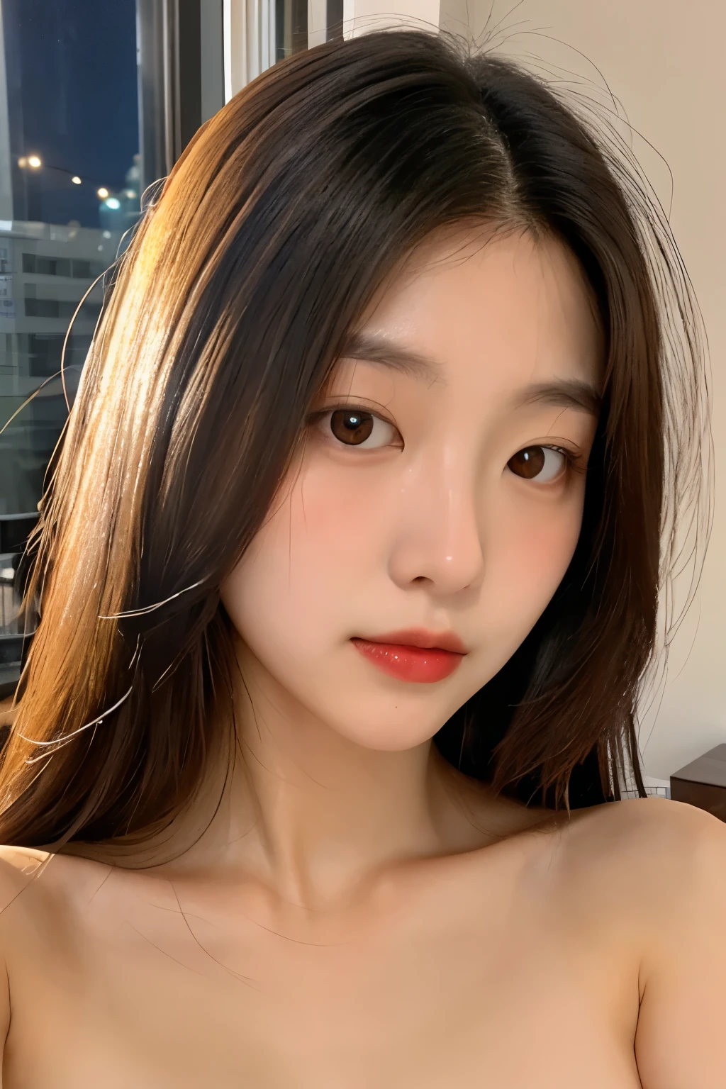wallpaper of a beautiful chinese lady in her yellow dress, in the style of unreal engine 5, anime aesthetic, dark gold and yellow lingh and,white, i can't believe how beautiful this is, luis ricardo falero, close up, medieval-inspired