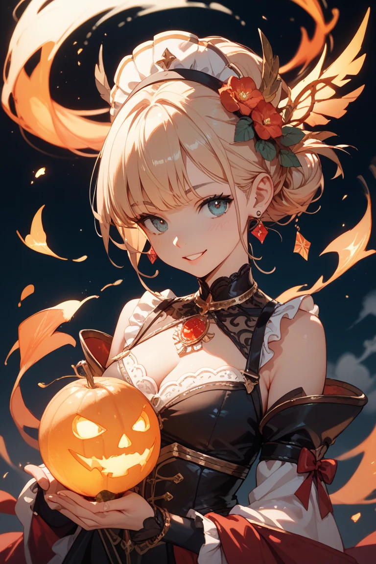 (Masterpiece, Side Light, Fine Beautiful Eyes: 1.2), (Masterpiece * Portrait), Portrait, (Bust), Realistic, Anatomically Correct, 3D Face, Sweet Skin, (Solo), Highlights, Gradient Hair, (Close-up of Face), Cute Face, (Fire Opal General Scarlet Eyes), Hanging Corner of the Eye, ((High Detail Skin, Visible Pores)), (Perfect Figure), A Beautiful Girl, Small Tits, ((Long sleeves laced nightgown)), (neck ring), very, very short short gloves, (chains)