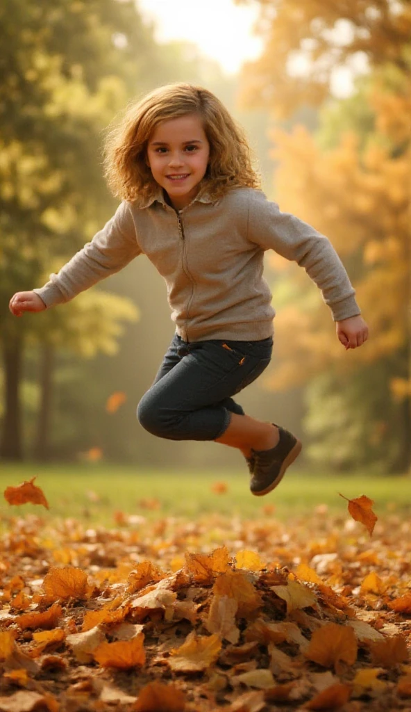 Realistic high school white girl, blonde hair, blue eyes, tight khaki pants, black high top converse shoes, dangling in the air, black hoodie, white socks, jungle background, one leg in the air.