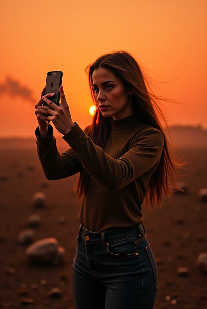 fit body, (big ass), [wide hips], rusty red Martian terrain, mars dust scattered floating in air, (mountain:0.8), (lens flare:0.7), (cross-processing), (highly detailed), (cinematic lighting:1.1), sharp shadows, intricately detailed, photographed on a Hasselblad 500, 80mm F2.8 lens, with Cinestill 800T film, cinematic contrast, outdoors, ((on Mars)), space exploration, journey, nasa-punk, ultra altamente detalhado, 32k, sharp focus, luminismo, Detailed oil painting, lua, detailed sky, lobo escuro com grande altamente detalhado, por Anato Finnstark . paisagem detalhada, Aesthetics of Northern Tales, Dynamic movement, grandes olhos reflexivos, floresta,brilhante, folhas rodopiantes, emerald fog, mystic, fundo complexo, dynamic lighting, luzes, complicado pose, filigrana altamente detalhada, complicado, baroque, Escola do rio Hudson, Thomas Cole, obra de arte, vivid colours, wide angle lens, HDR, hard shadows, art photography, soft focus, masterpiece, breathtaking, atmospheric perspective, diffusion, pore correlation, skin imperfections, 80mm Sigma f2, depth of field, intricate natural red lighting, wide angle,

(Best quality, 8k, High Resolution, Masterpiece:1.2), ultra-detailed, (realistic, photorealistic, photo-realistic:1.37), ((Best quality)), ((Masterpiece)), (detailed), looking up from the bottom, (wide angle), (top_view_perspective:1.3)

[photographing from above, high angle shot, realistic view from above, (Overhead view:1.20), top view, looking up from the bottom, (wide angle), (top_view_perspective:1.3)]

[[The character is surrounded by mist, evoking a mysterious and eerie atmosphere. The lighting is dark and atmospheric, with a red smoke adding a touch of sinister ambiance. The image is of the best quality, with a resolution of 4k and HDR enhancement, showcasing the utmost level of detail and realism, sfw, full body shot. View from above. (1woman)]]
